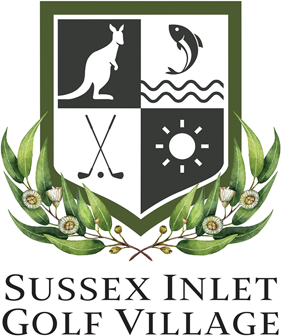sussex inlet golf village logo